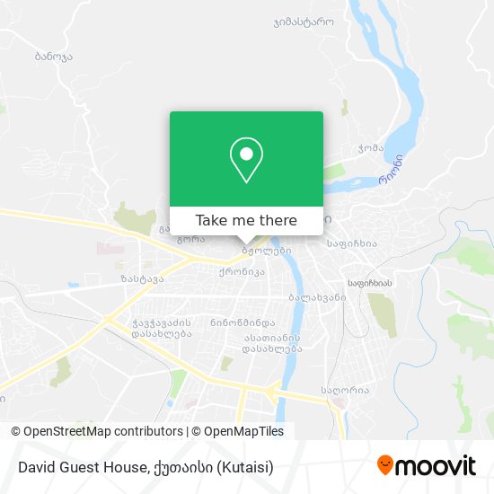 David Guest House map