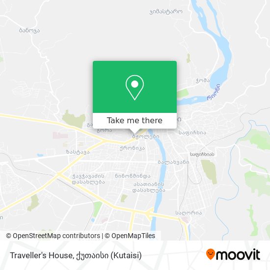 Traveller's House map