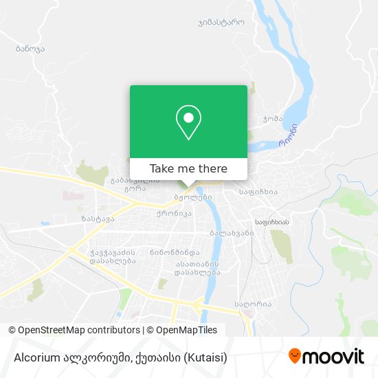 Alcorium ალკორიუმი map