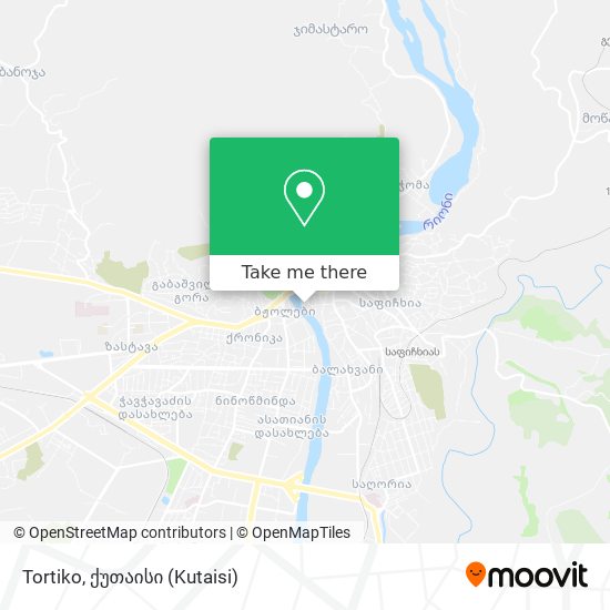 Tortiko map