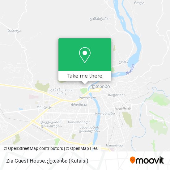 Zia Guest House map