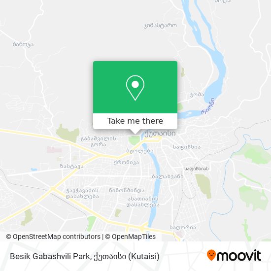 Besik Gabashvili Park map