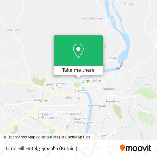 Lime Hill Hotel map