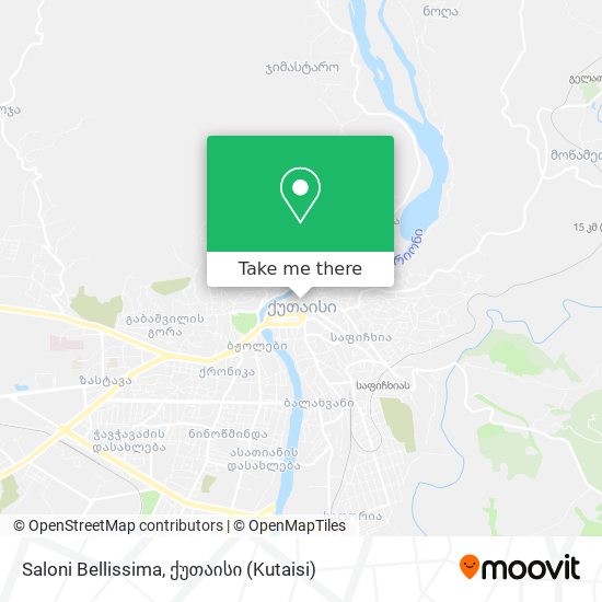 Saloni Bellissima map