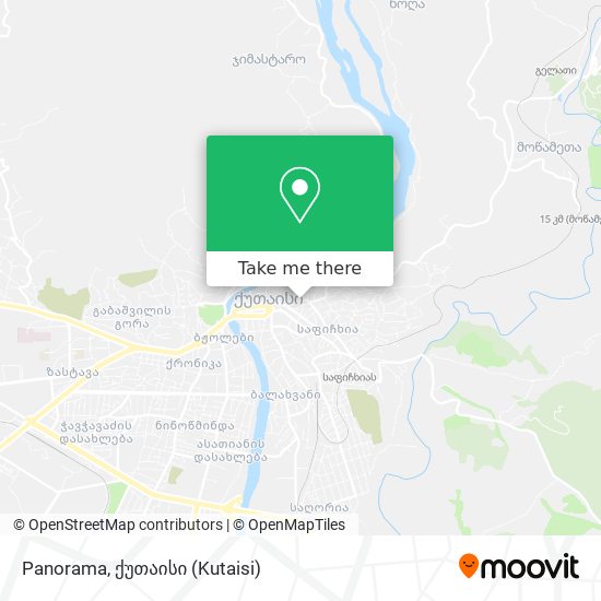 Panorama map
