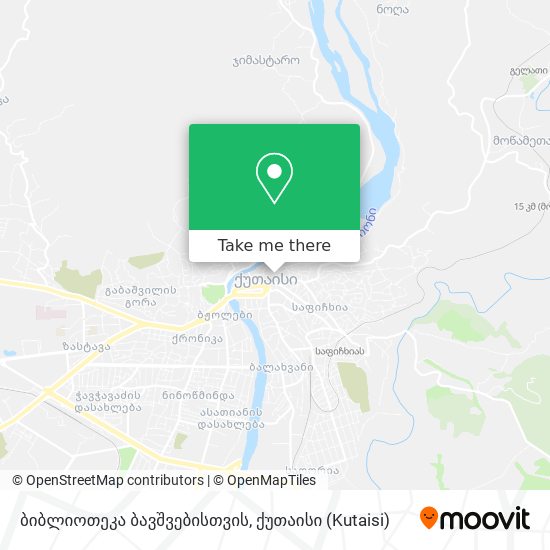 ბიბლიოთეკა ბავშვებისთვის map
