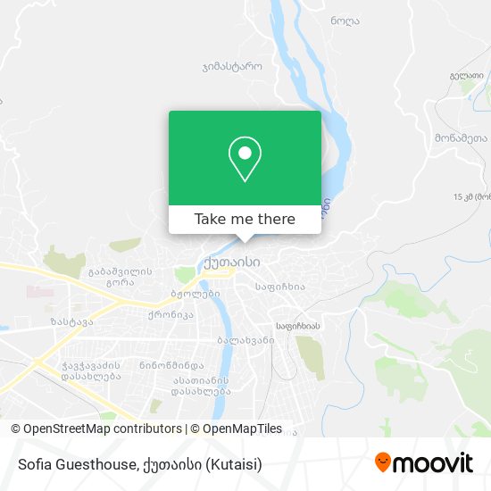 Sofia Guesthouse map