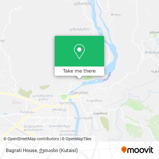 Bagrati House map