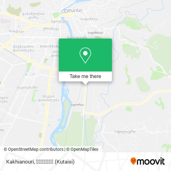 Kakhianouri map