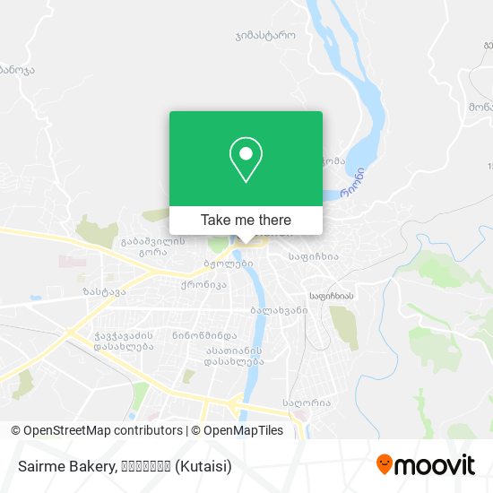 Sairme Bakery map