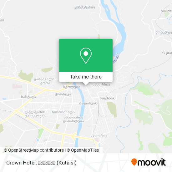 Crown Hotel map