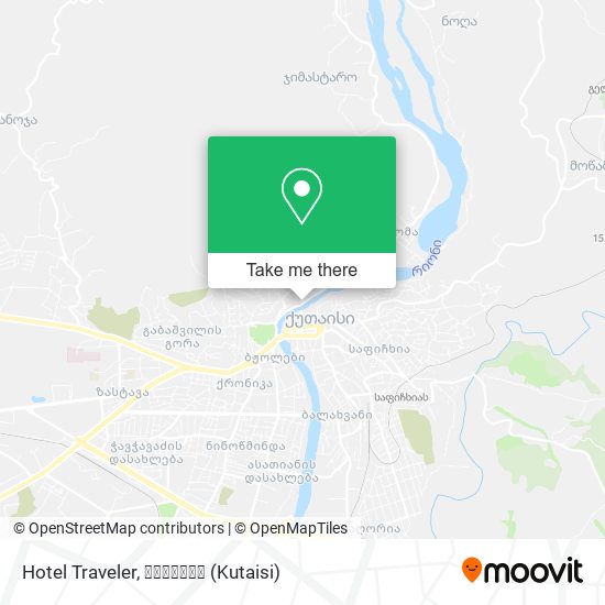 Hotel Traveler map