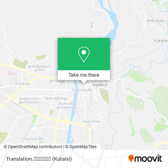 Translation map