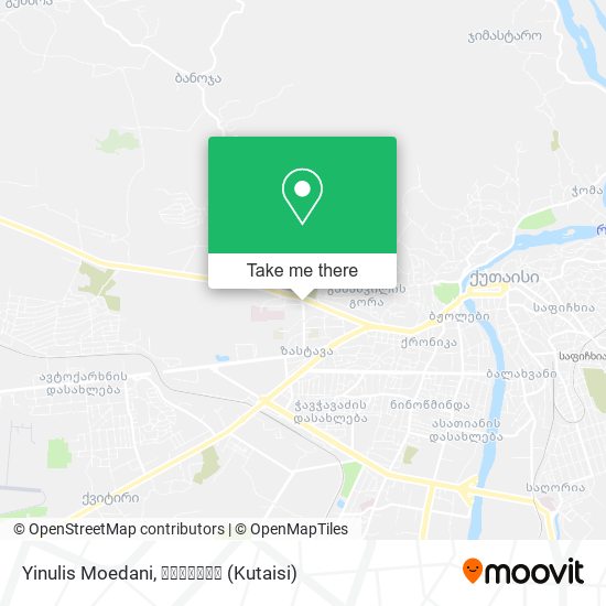 Yinulis Moedani map