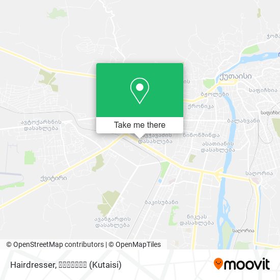 Hairdresser map