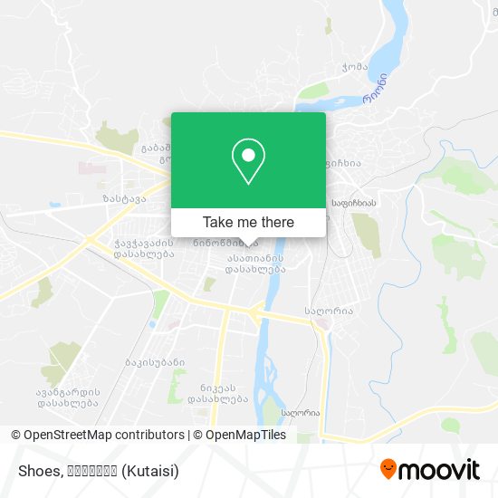 Shoes map