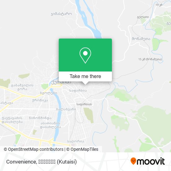 Convenience map