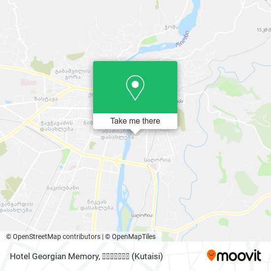 Hotel Georgian Memory map