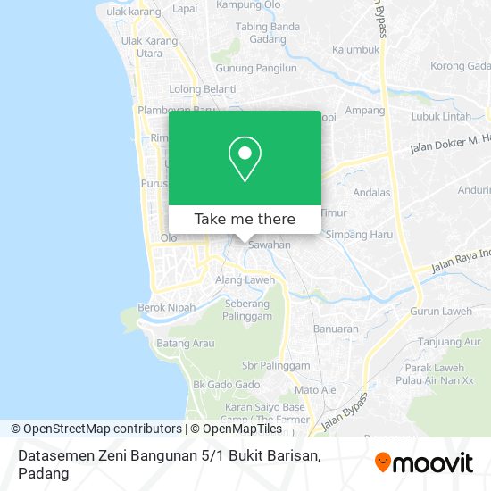 Datasemen Zeni Bangunan 5 / 1 Bukit Barisan map