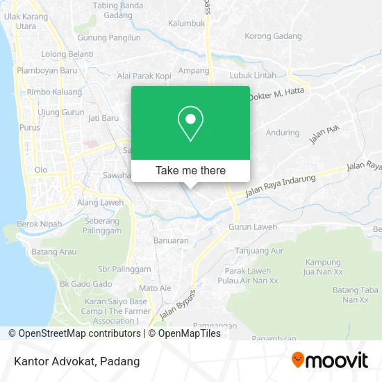 Kantor Advokat map