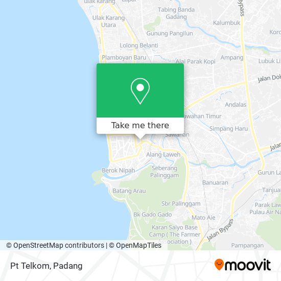 Pt Telkom map