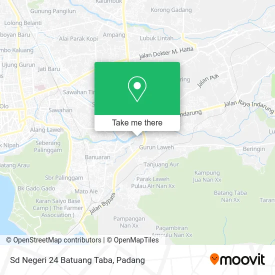 Sd Negeri 24 Batuang Taba map