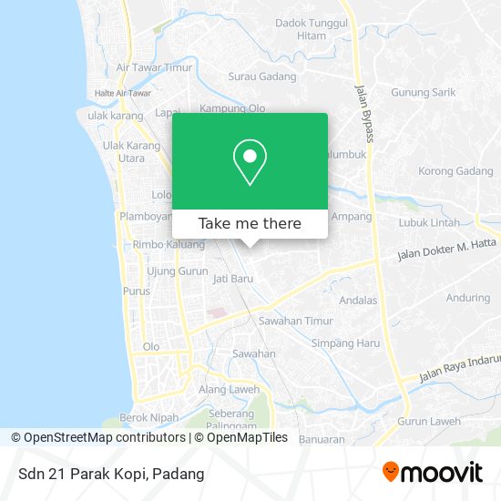 Sdn 21 Parak Kopi map