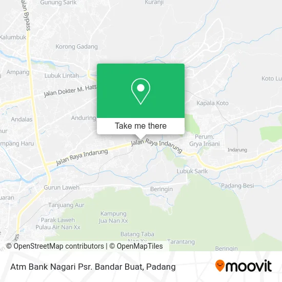 Atm Bank Nagari Psr. Bandar Buat map