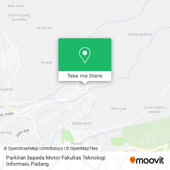 Parkiran Sepeda Motor Fakultas Teknologi Informasi map