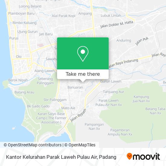 Kantor Kelurahan Parak Laweh Pulau Air map