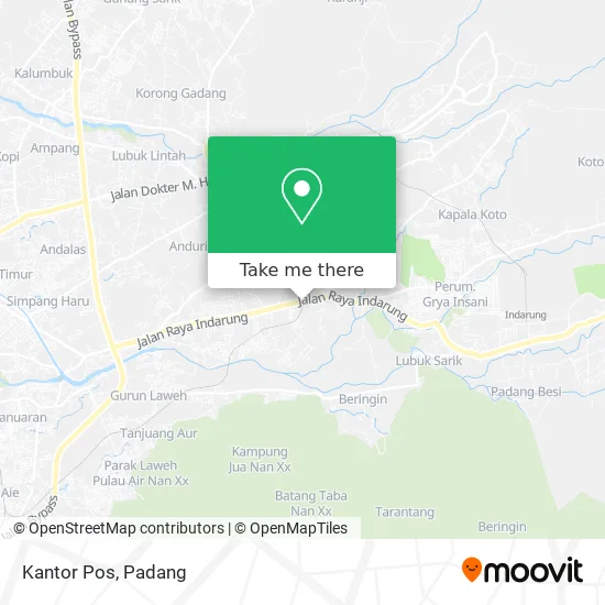 Kantor Pos map