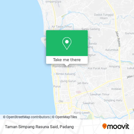 Taman Simpang Rasuna Said map