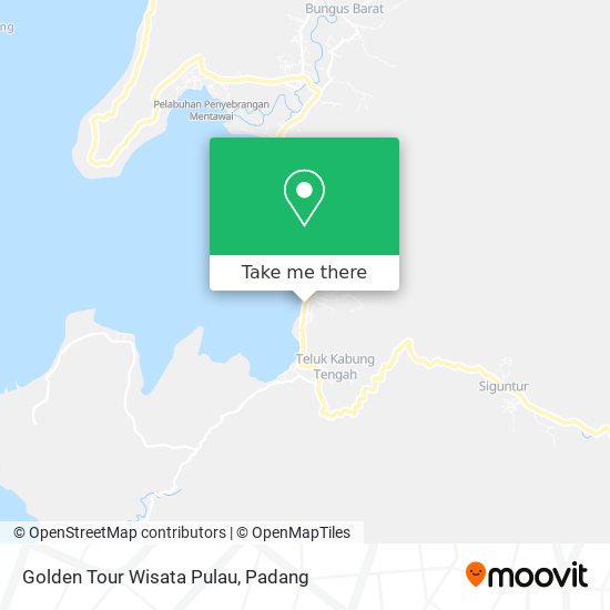 Golden Tour Wisata Pulau map