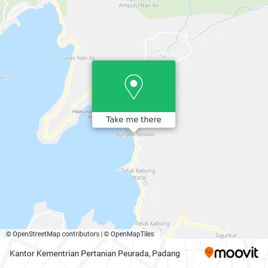 Kantor Kementrian Pertanian Peurada map