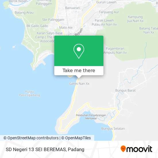 SD Negeri 13 SEI BEREMAS map