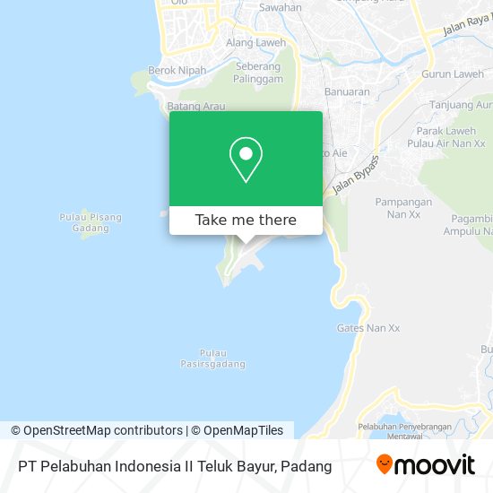 PT Pelabuhan Indonesia II Teluk Bayur map