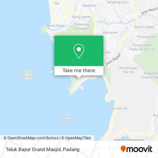 Teluk Bayur Grand Masjid map
