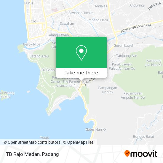 TB Rajo Medan map