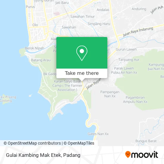 Gulai Kambing Mak Etek map