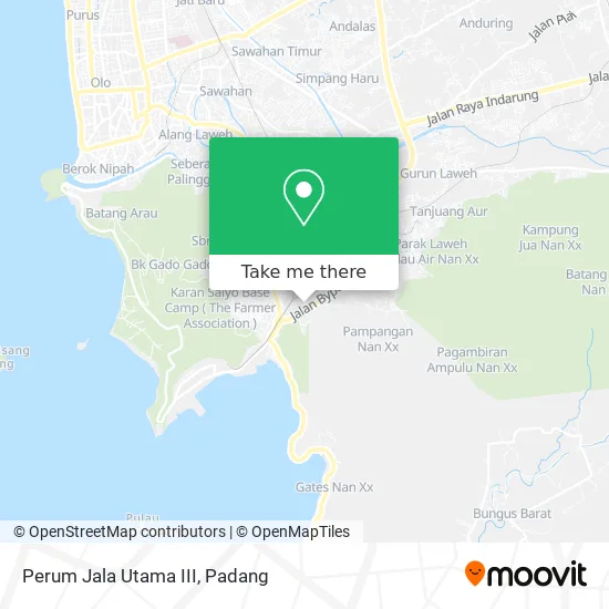 Perum Jala Utama III map