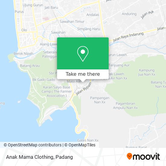 Anak Mama Clothing map