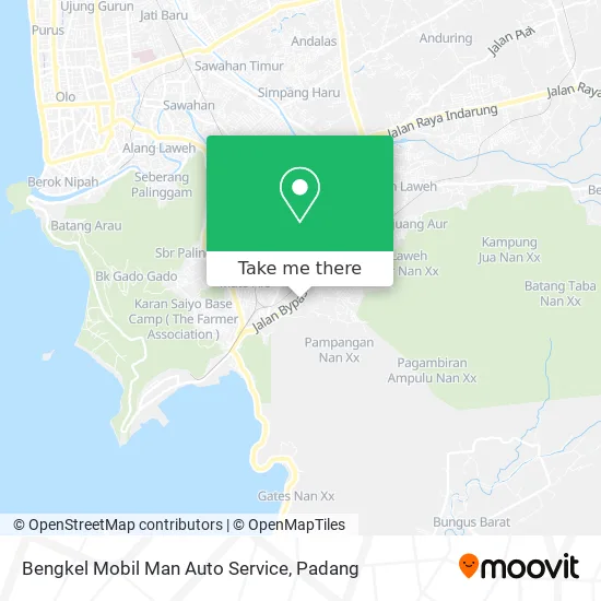 Bengkel Mobil Man Auto Service map