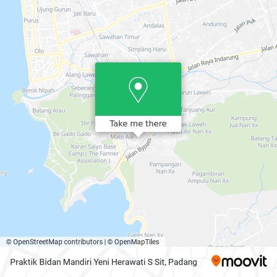 Praktik Bidan Mandiri Yeni Herawati S Sit map