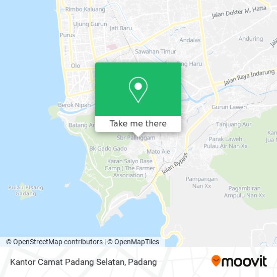 Kantor Camat Padang Selatan map