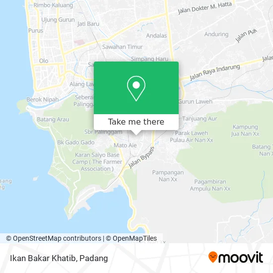 Ikan Bakar Khatib map