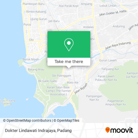 Dokter Lindawati Indrajaya map