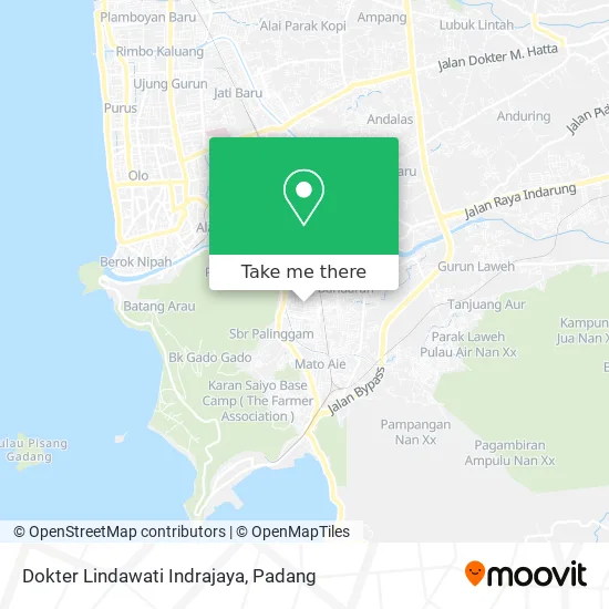 Dokter Lindawati Indrajaya map