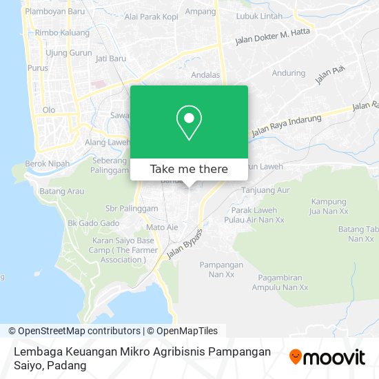 Lembaga Keuangan Mikro Agribisnis Pampangan Saiyo map