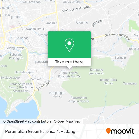 Perumahan Green Farensa 4 map