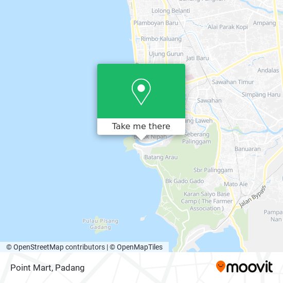 Point Mart map